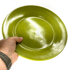 SMASHProps Breakaway Large Dinner Plate - LIGHT GREEN opaque - Light Green,Opaque
