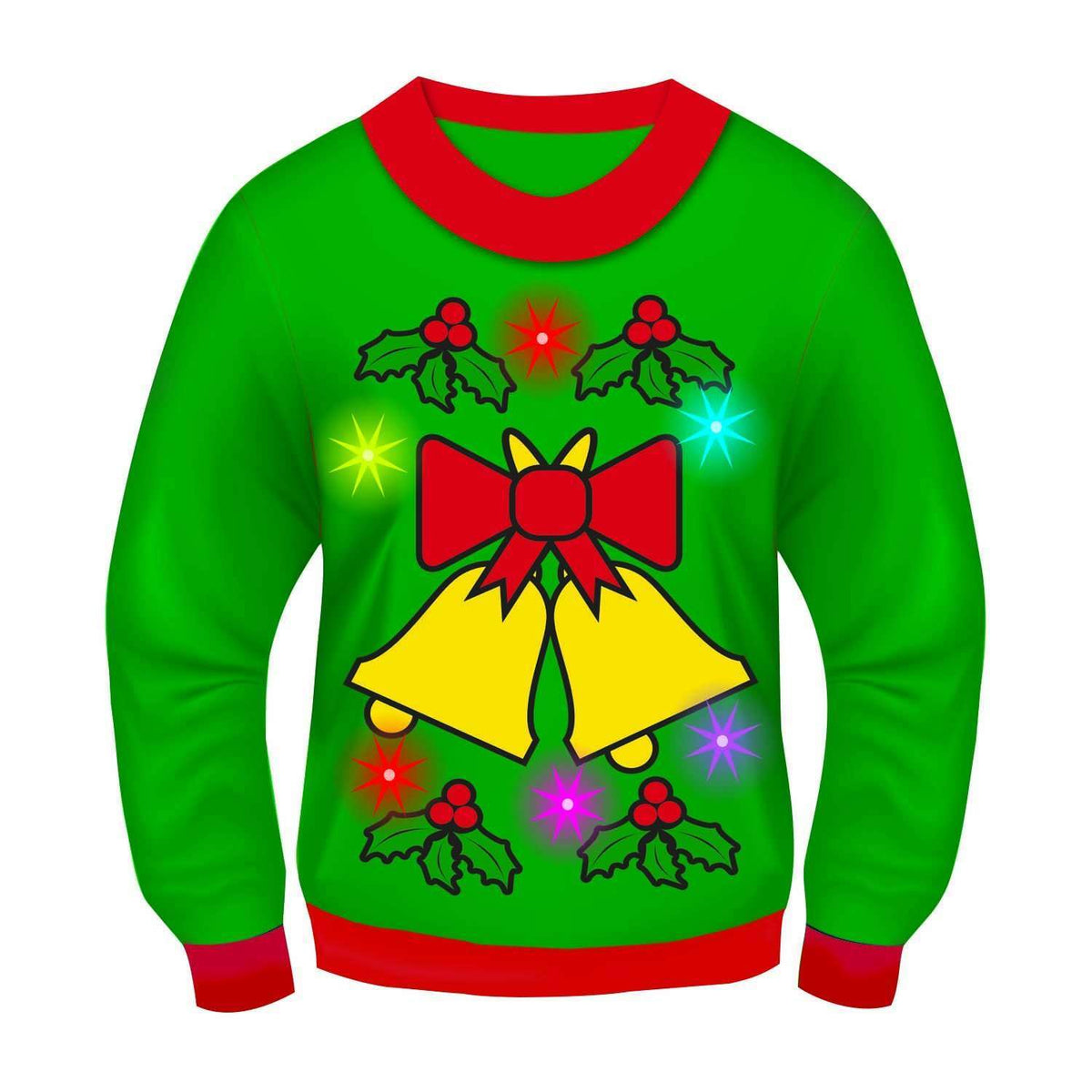 Jingle Bells Light Up & Sound Sweater
