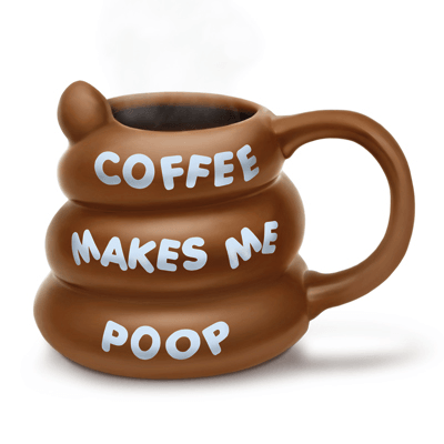Coffee Makes Me POOP Mug