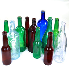 SMASHProps 12 Piece Sample Pack of Breakaway Bottle Props - Size / Color Variety