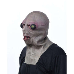 Umigame Grey Alien Supersoft Mask w/ Mouth Movement
