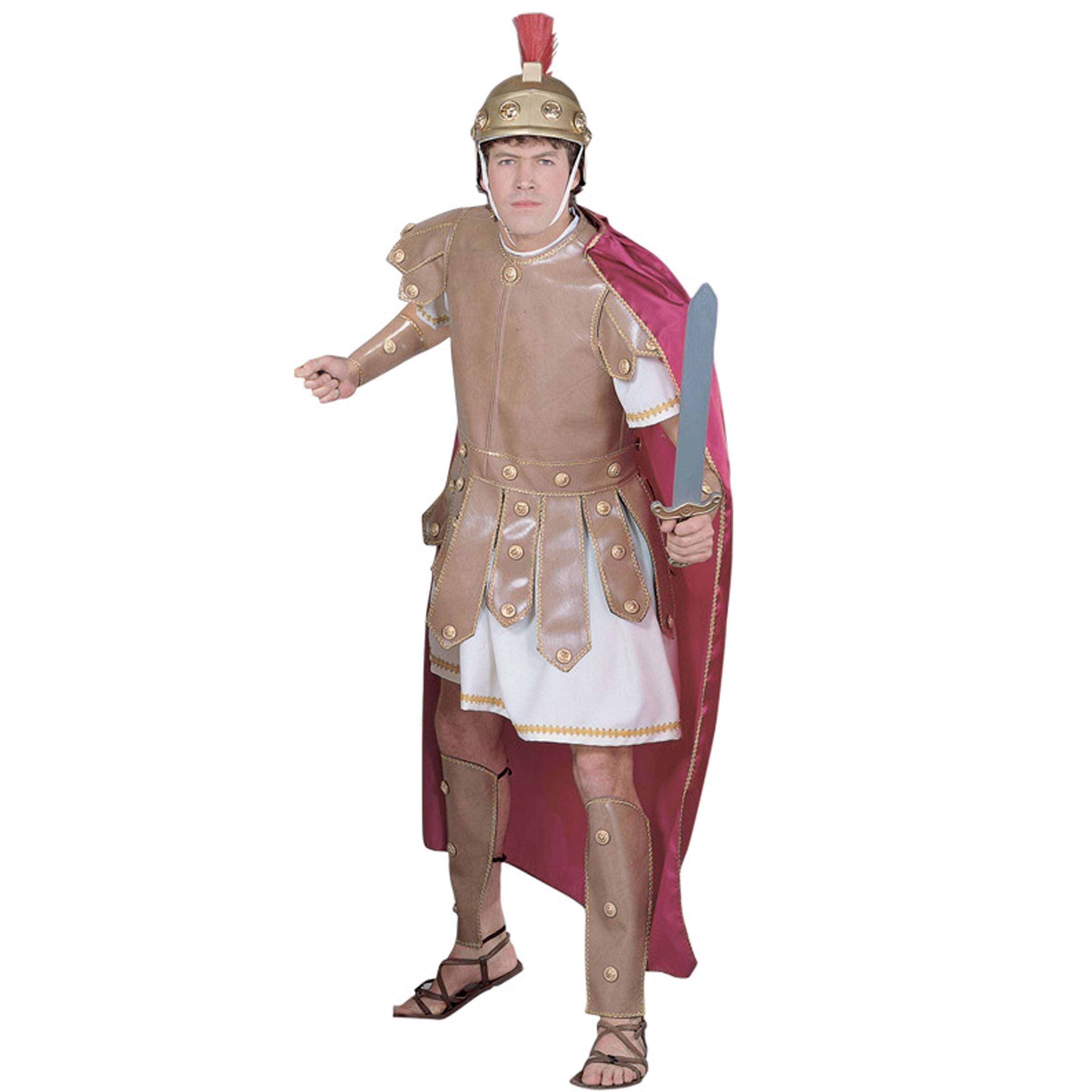 Authentic Tan Roman Armor Adult Costume