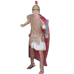 Authentic Tan Roman Armor Adult Costume