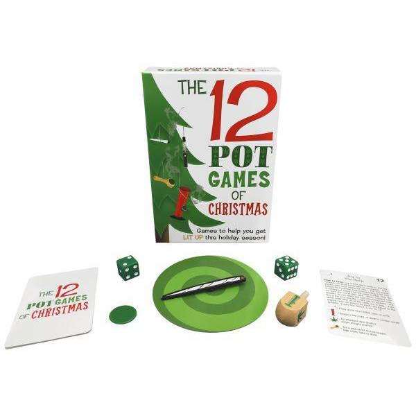 12 Pot Games of Christmas Dice & Board Game