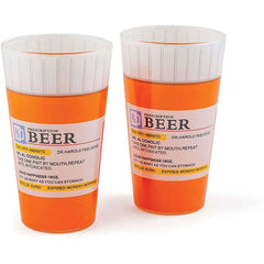 Prescription Bottle Pint Glass (2 Pack)