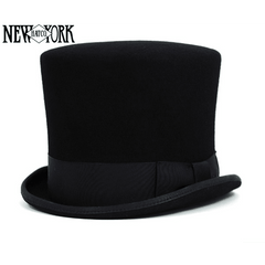 Black 18th Century Topper Hat