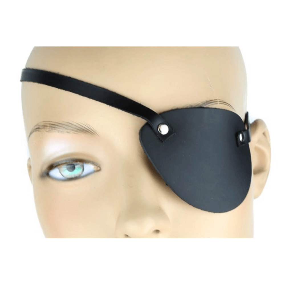 Faux Leather Eye Patch