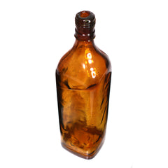 SMASHProps Breakaway Scotch Whiskey Bottle Prop - AMBER BROWN translucent - Amber Brown Translucent