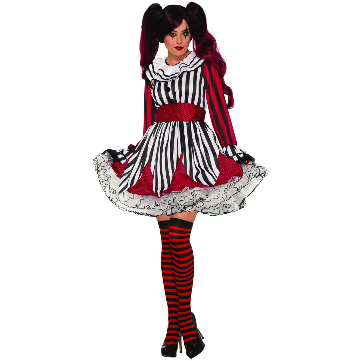 Miss Mischief the Clown Adult Costume