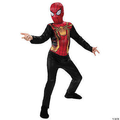 Spider-Man Children's Costume with Yellow-Gold Accents