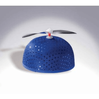 Blue Sequin Propeller Hat