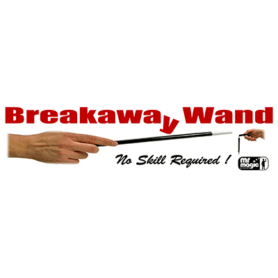 Break away Wand (with extra piece & replacement cord) by Mr. Magic