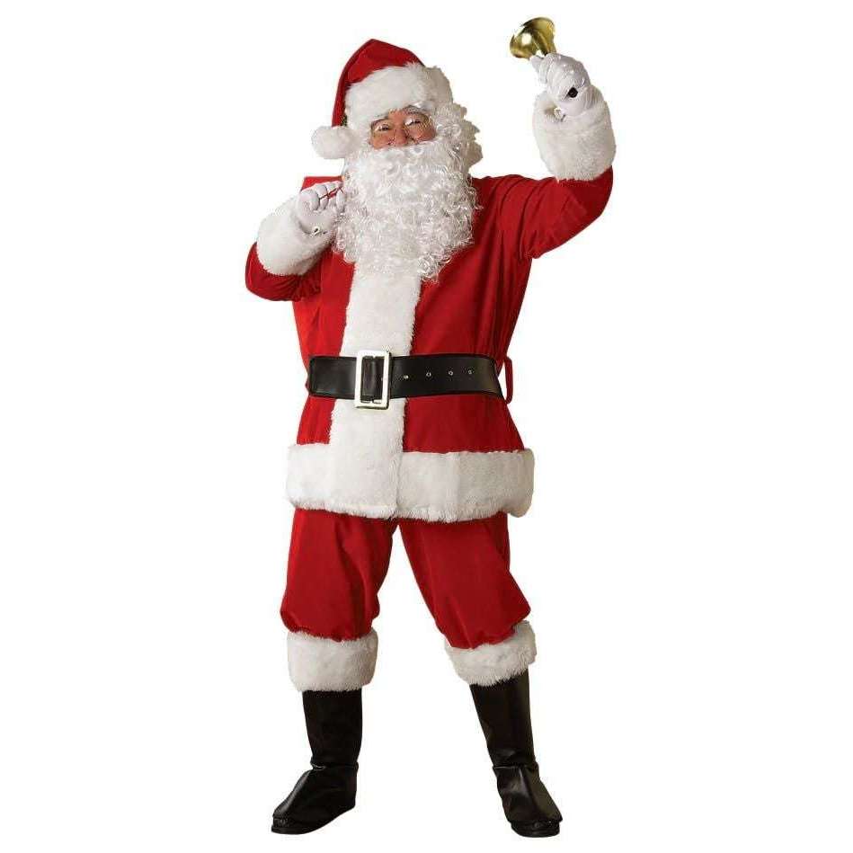 Regal Deluxe Adult Plush Santa Suit