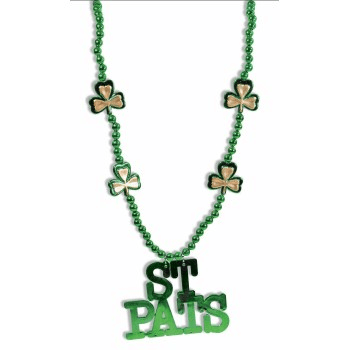 St. Patrick's Day Medallion and Shamrocks