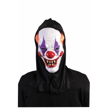 Hooded Clown Mask