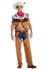 Wild West Hunk Cowboy Men's Sexy Costume