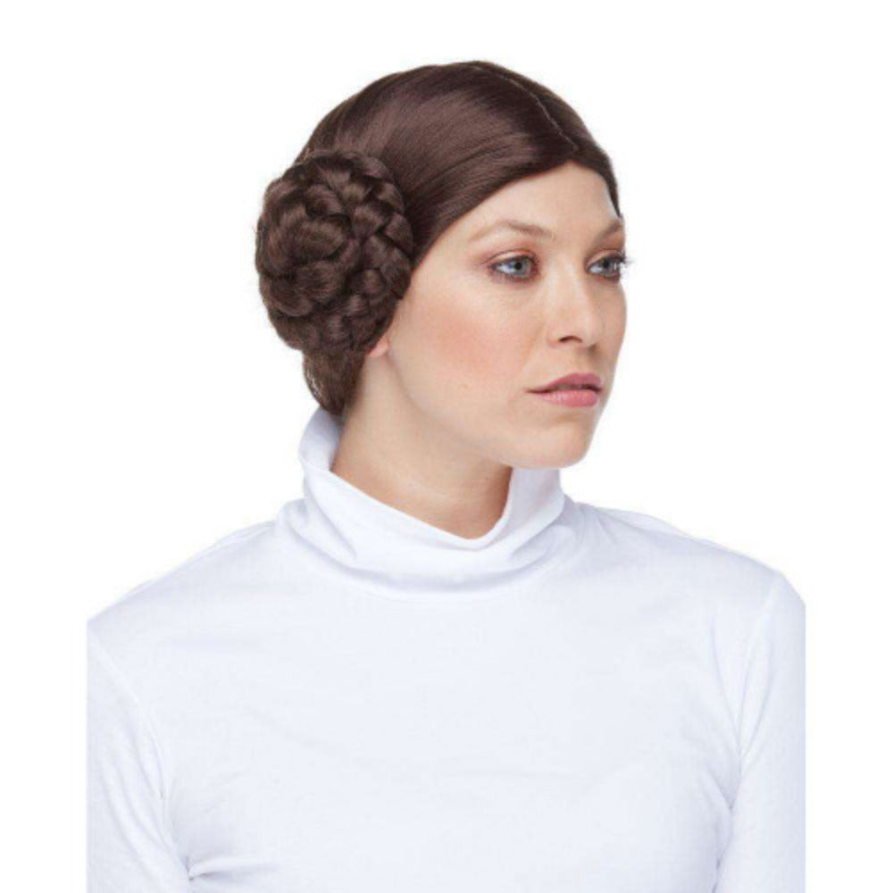 Brown Space Princess Leia Inspired Wig