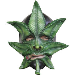 Weed Face Marijuana Leaf Mask