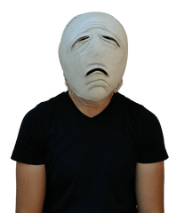 Face Peeling Bridge Maggot Sad Eyes Creepypasta Latex Mask