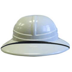 Explorer's Plastic Pith Helmet