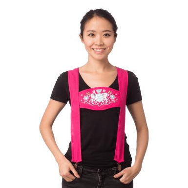 Pink Gal’s Lederhosen Suspenders