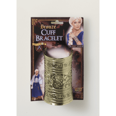 Bronze Cuff Bracelet Adult Costume Accessory