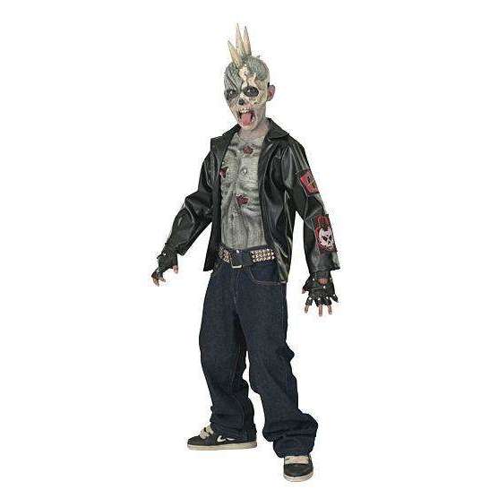Punk Zombie Child's Costume
