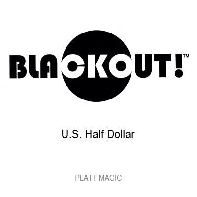 Blackout (US Half Dollar, w/ DVD) by Brian Platt