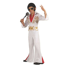 Elvis Presley Eagle Jumpsuit Deluxe Kid's Costume
