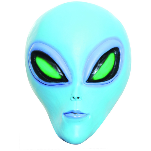 Blue Alien Adult Mask