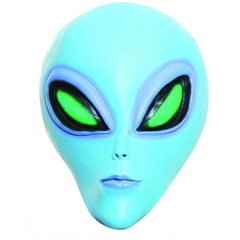Blue Alien Adult Mask