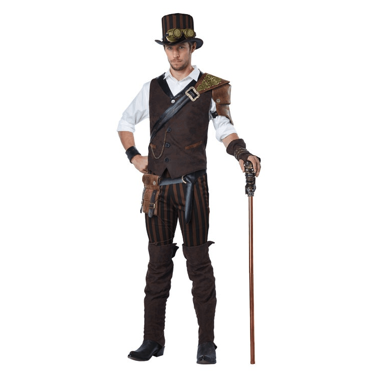 Steampunk Adventurer Men's Costume