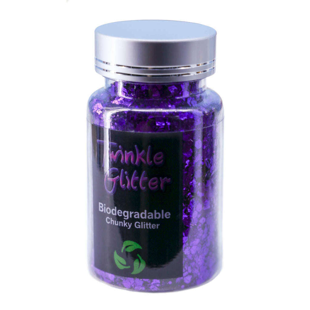 Biodegradable Chunky Twinkle Glitter 55g