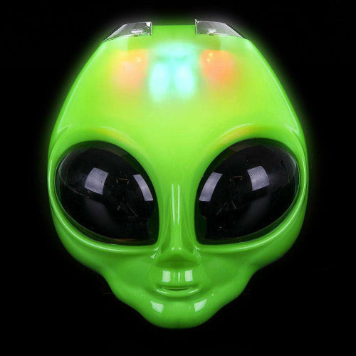 8" Light Up Alien Mask