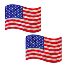 American Flag Nipple Pasties