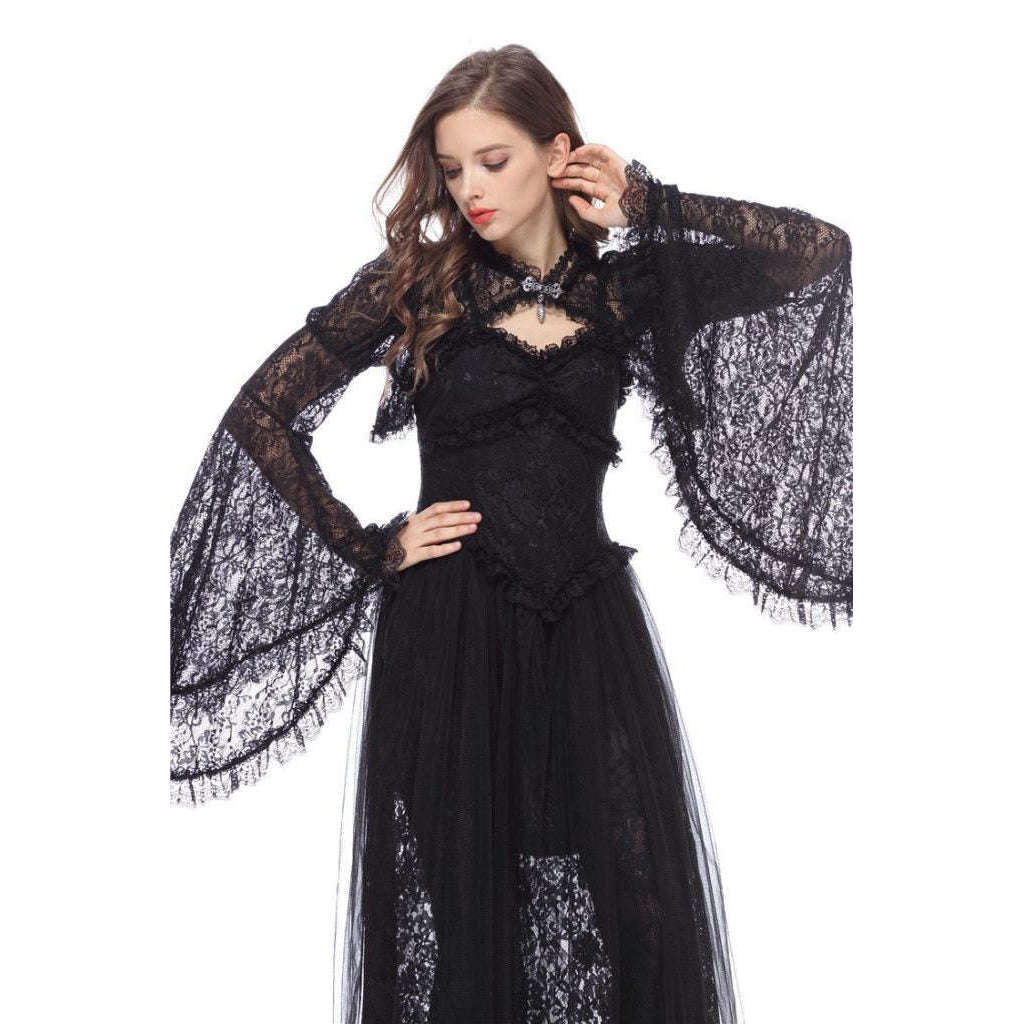 Gothic Lace Shoulder Piece