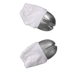 Unicorn Costume Front Hooves Silver