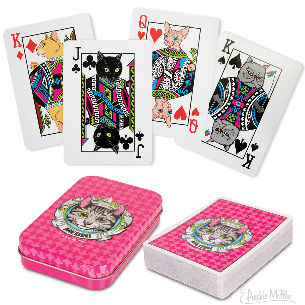 Kitty Playing Cards