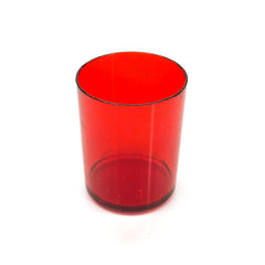 SMASHProps Breakaway Tumbler Glass - RED translucent - Red,Translucent