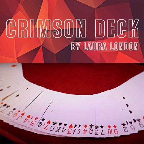 Crimson Deck (Gimmicks and Online Instructions by Laura London and the Other Brothers - Trick
