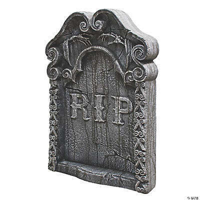 Rest In Peace Tombstone Halloween Decoration