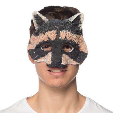 Supersoft Raccoon Mask