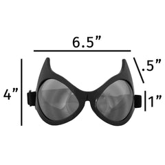 black cat goggles Black Cat Eye Goggles – AbracadabraNYC