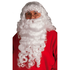 Santa Claus Christmas Adult Wig & Beard Set