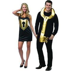 Key To My Heart Couples Adult Costume