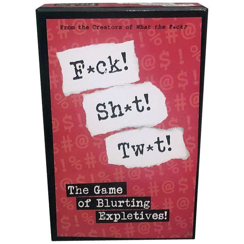 F*ck Sh*t Tw*t Card Game The Game Of Blurting Expletives