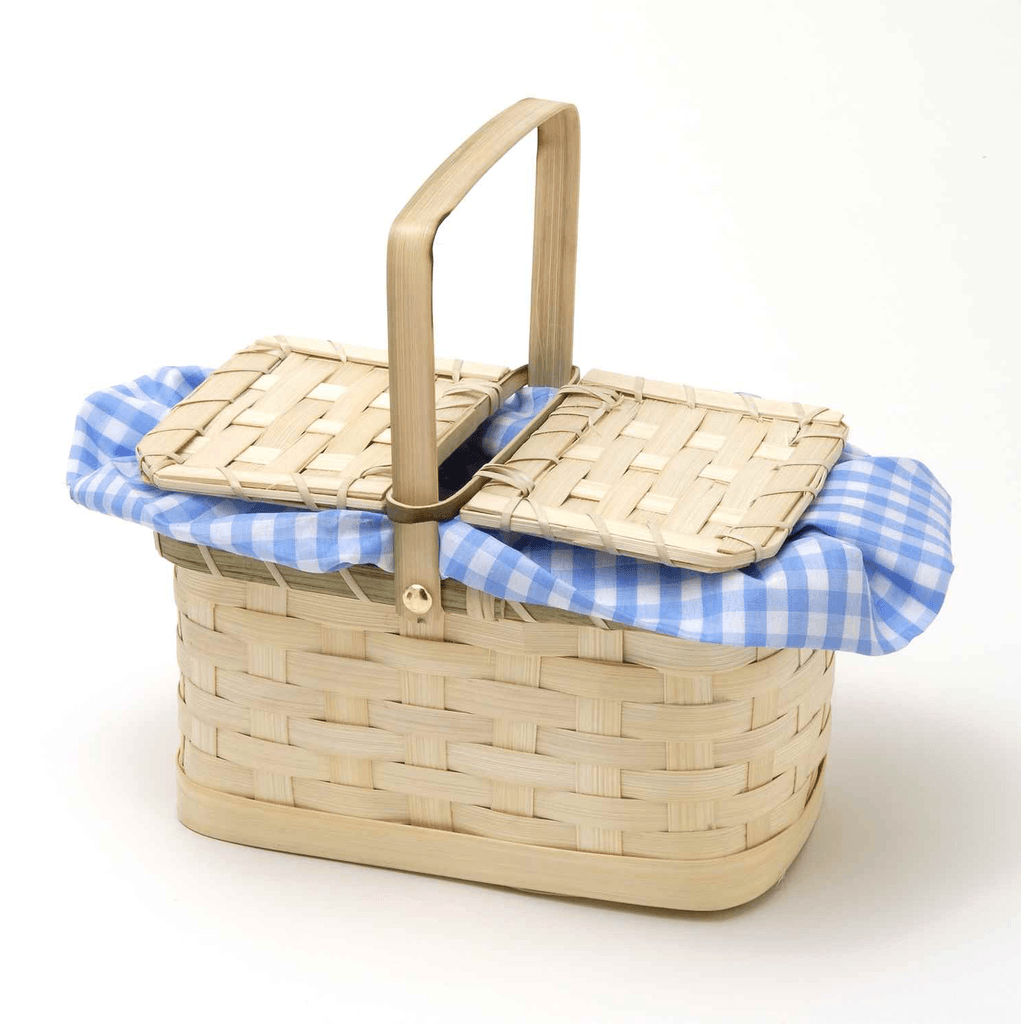 Picnic Basket Hand Bag Costume Accessory