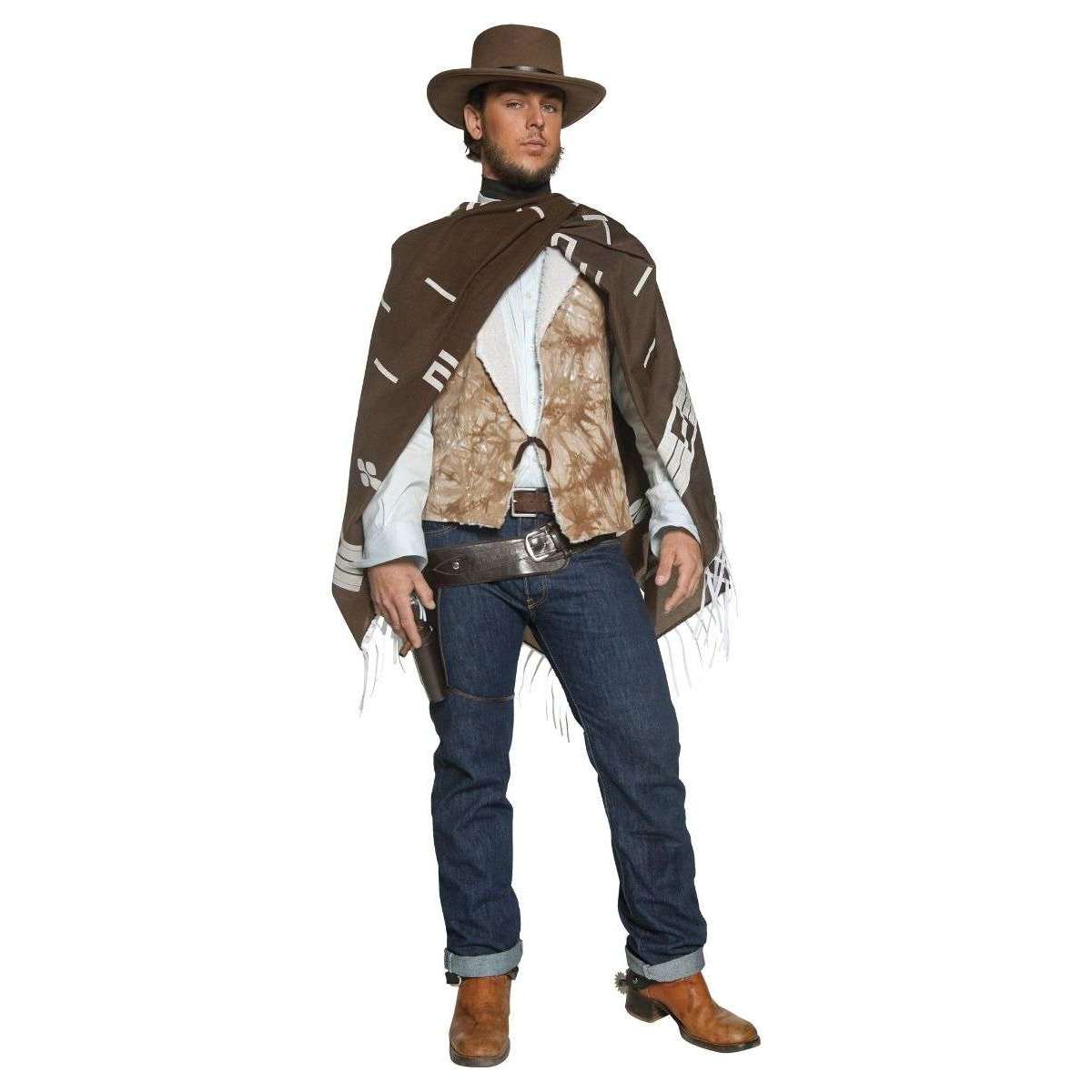 Western Wandering Gunman - Good, Bad & Ugly Adult Costume