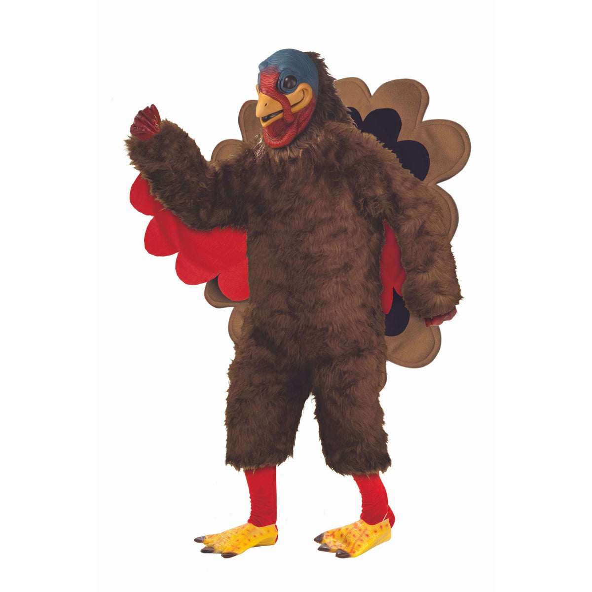 Plush Thanksgiving Turkey Adult Costume