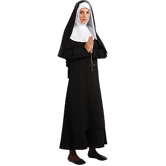 Nun One Size Fits Most Adult Costume
